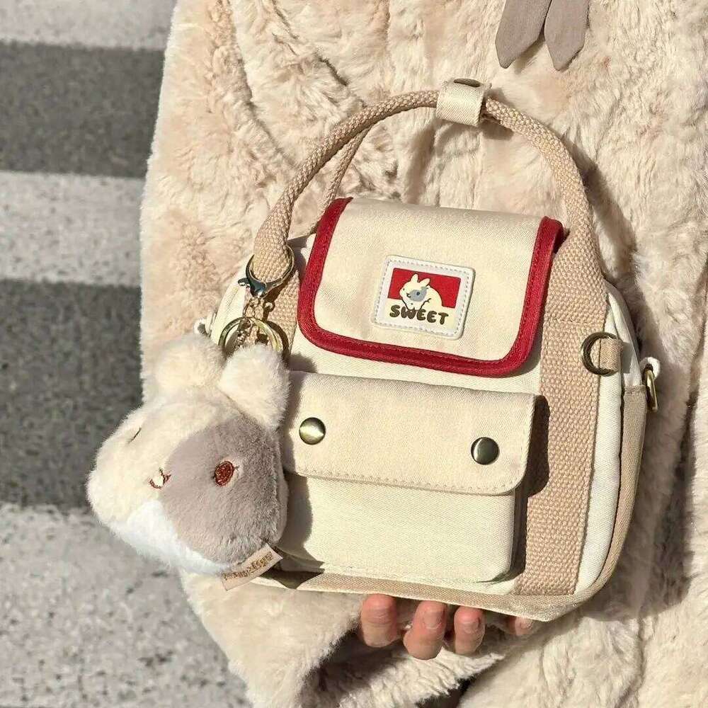 Japanese Rabbit Kawaii Large Capacity Casual Handbag Shoulder Bags Women's Purses Crossbody Cute Bag