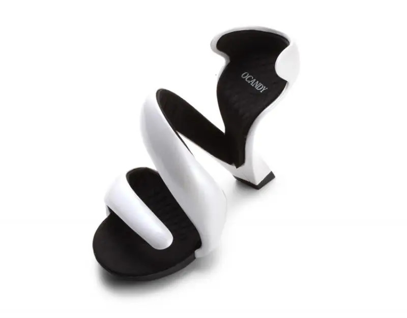 Snake-Shaped Bottomless Sandals Shoes Women Sexy High Heels Summer Shoes n Lady Summer Sandals for Wedding 250617