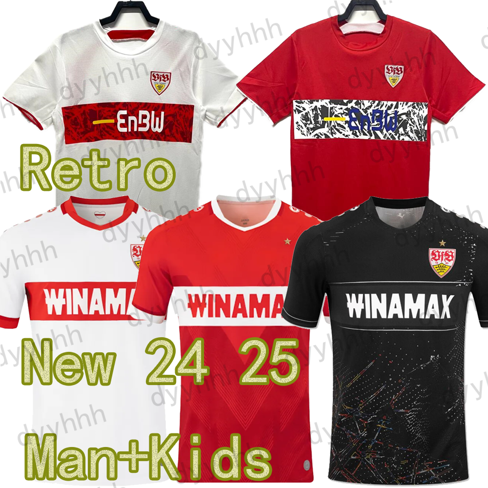 Retro 06 07 2024 2025 LEWELING gomez Stuttgart Soccer Jerseys JEONG Demirovic EL BILAL UNDAV MILLOT FUHRICH STILLER ROUAULT KHEDIRA HITZLSPERGER football shirt