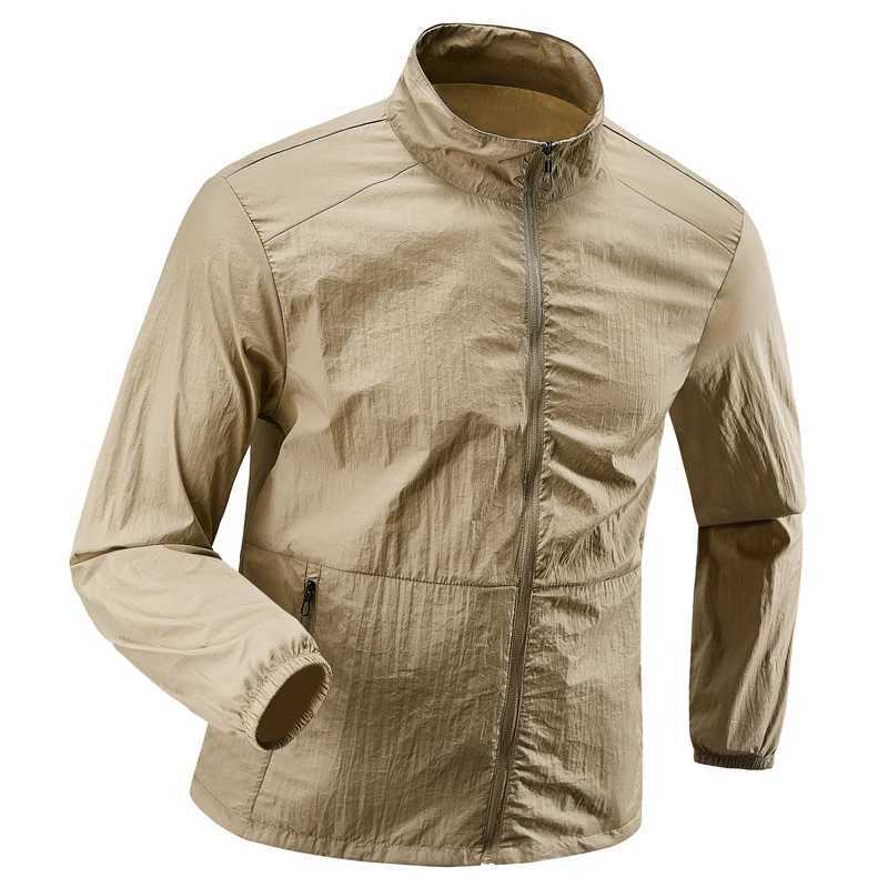 Plus Size 7XL 8XL Summer Hiking Jackets Men Fishing Cycling Hooded Gym Running Coat Outdoor Sun-Protective Thin Jacket Clothing W250623