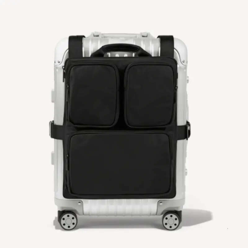 Outdoor portable suitcase hanging bag storage bag, large capacity multifunctional handbag