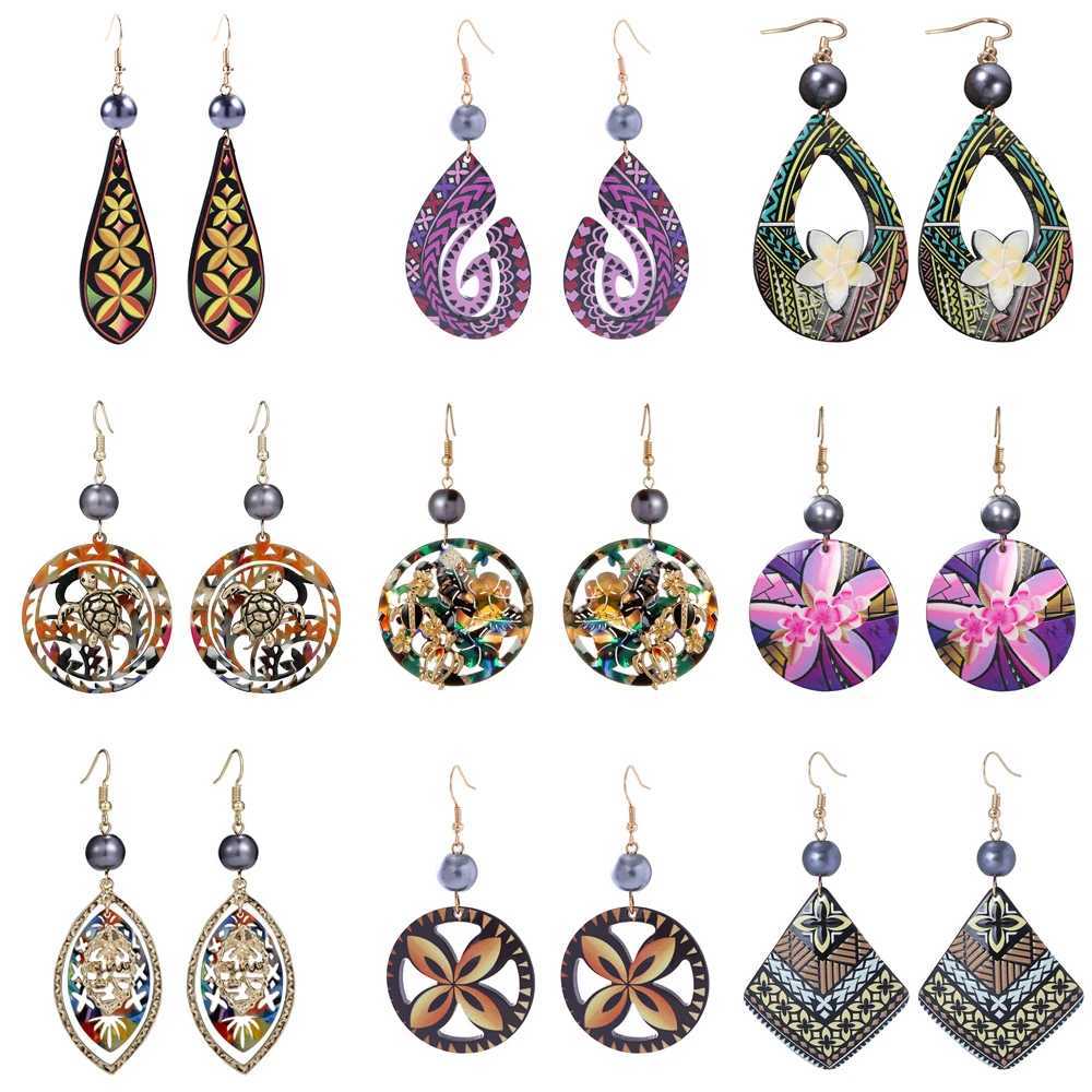 Fashion Acrylic Geometric Drop Earrings for Women Accories New Tren Pearl Earring Daily Party Prom Jewelry Vacation GiftXJ250623