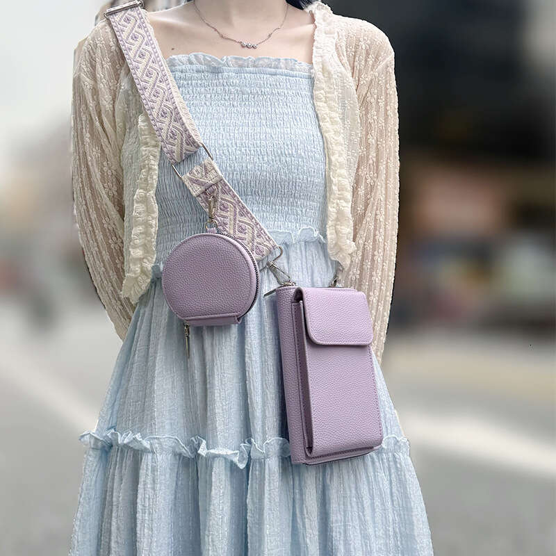 2024 New Ins Style Crossbody Niche Design Women's Shoulder Trendy Phone Simple Mother-Daughter Bag
