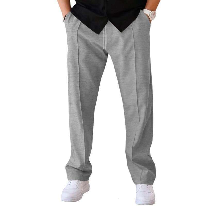 New Cross-Border for Men Spring Summer Loose Straight Sports Casual American Oversize Long Pants