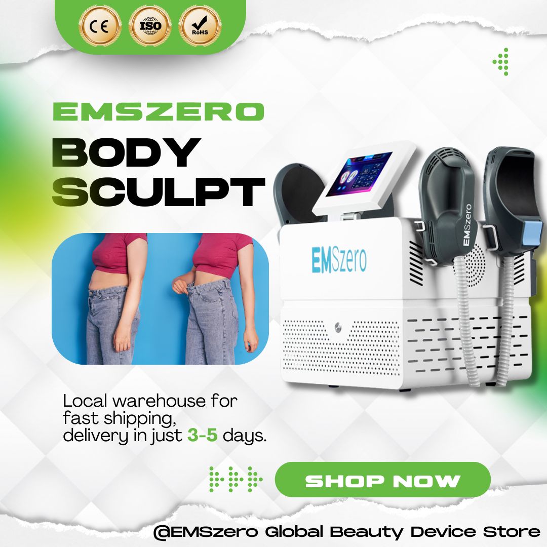 EMSzero 15 Tesla 6500w Hi-emt Muscle Stimulate Fat Removal EMS Body Slimming Butt Build Sculpt Machine for Salon
