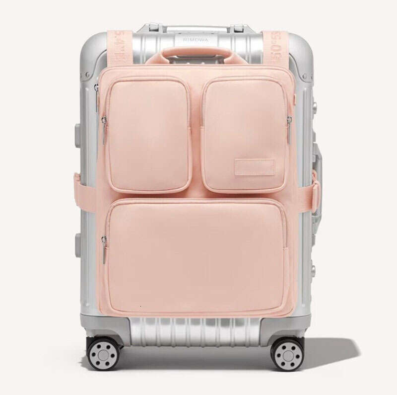 Outdoor portable suitcase hanging bag storage bag, large capacity multifunctional handbag