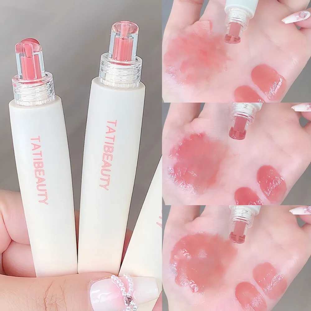 TATIBEAUTY Lip Jelly Hydrating Lipstick Lip Gloss Moisturizing Mirror Lip Glaze Crystal Tint Tender Pink Women MakeupXJ250623