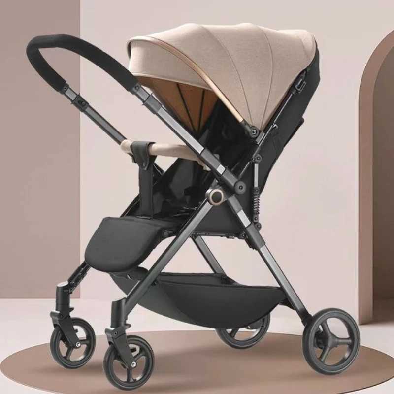2025 New Baby Stroller Can Sit or Lie Down Lightweight Foldable Two-way Portable Baby Stroller Can Be Taken on An AirplaneXJ250623