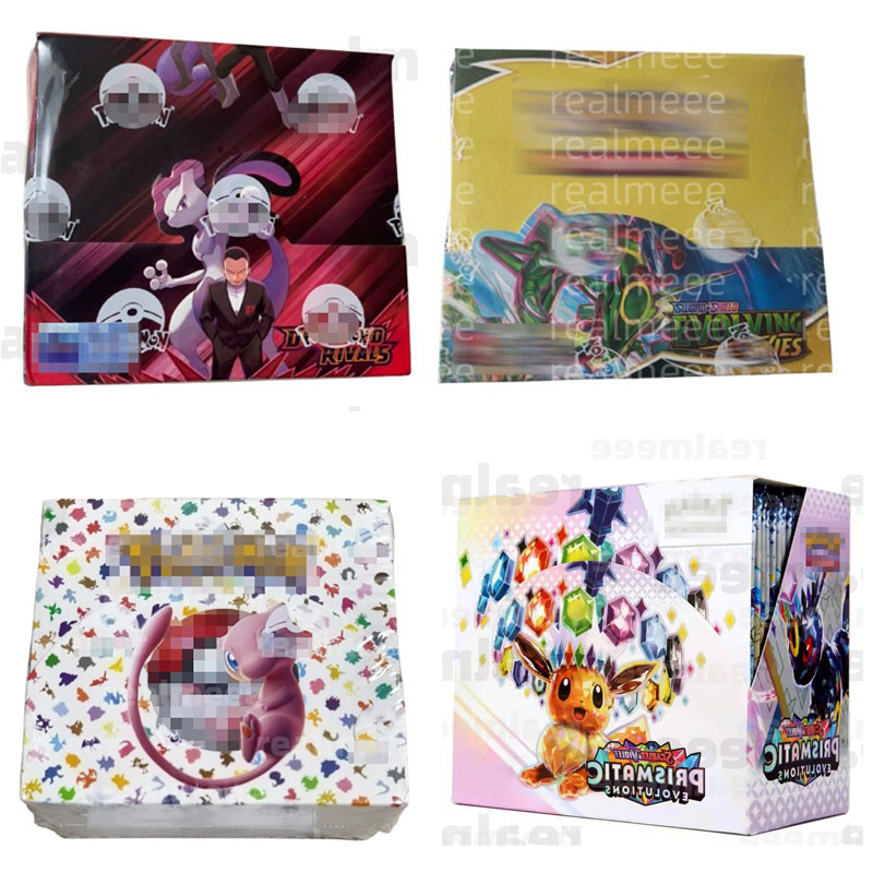 Blind Box Booster Packs Pixie Wholesale 360/Pcs Card Entertainment Collection Board Game Battle Cards Elf English