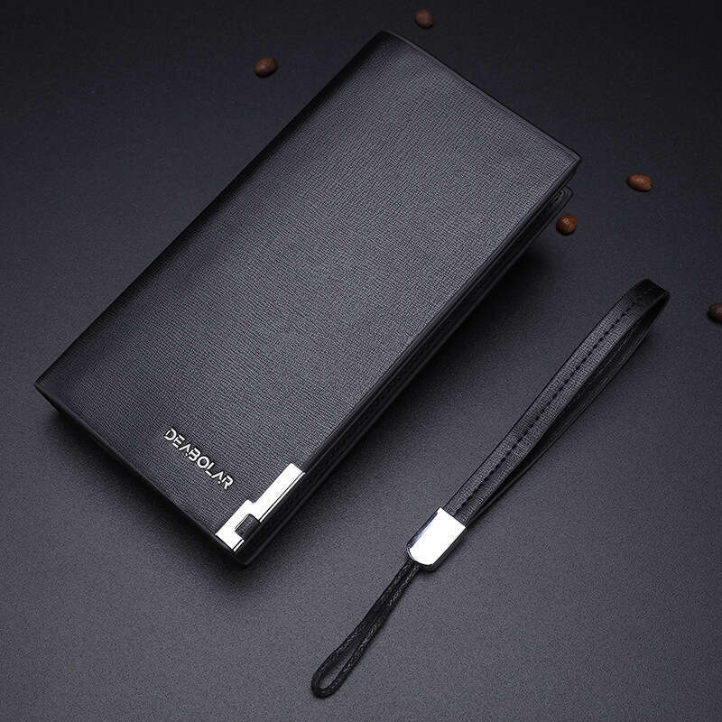 New Men's Fashion Zipper Long Wallet with Multiple Card Slots Gift Clutch wallet designer mens wallet wallet designer mens wallet wallet designer