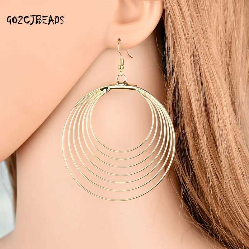 Tren Leaves 2022 Earrings Bohemia Metal Tassel Earrings Long Earring Women Irregular Sexy Girls Jewelry Fashion Punk XJ250623