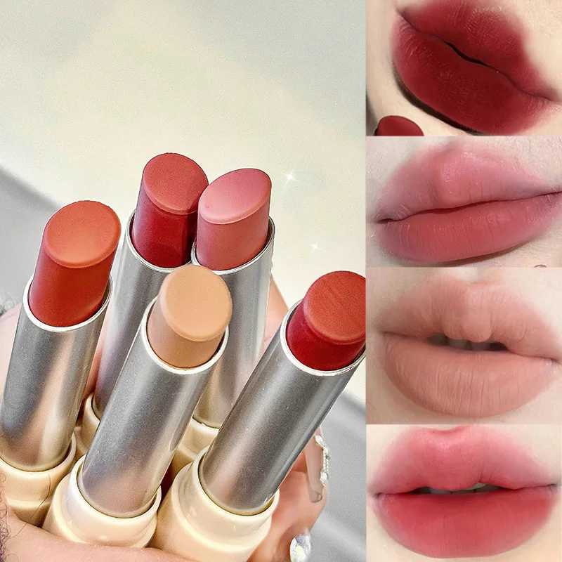 8-COLOR MATTE LIPSTICK WATERPROOF LONG-LASTING Easy To Color VELVET MATTE BLOOD RED ROSE LIPSTICK High Pigment Lips Cosmetics XJ250623