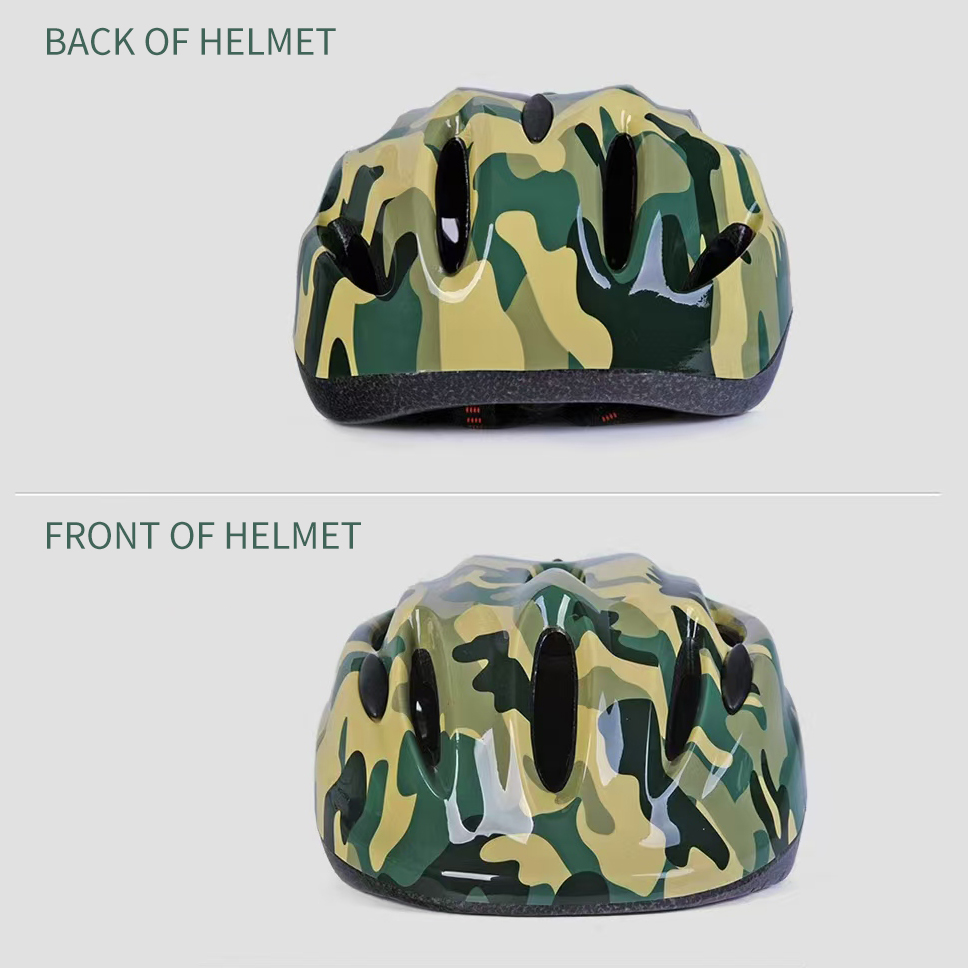 Children's bicycle helmet Outdoor sports children's full face helmet balance bike scooter bike riding helmet children's helmet with lig