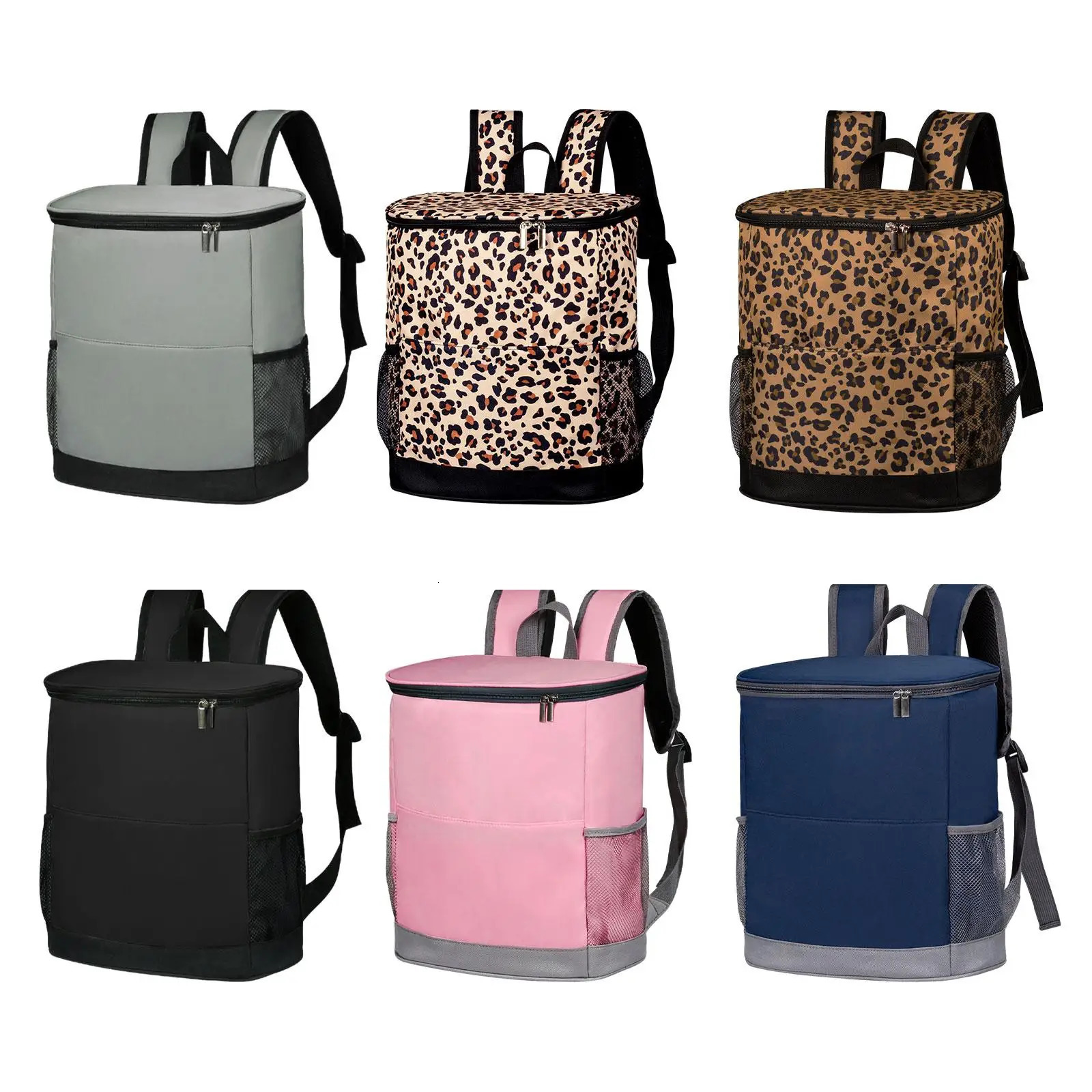 Insulated Cooler Backpack Lunch Cooler Fresh Keeping Waterproof Backpack Cooler Thermal Bag for Men Women for Work Travel Trips 250613