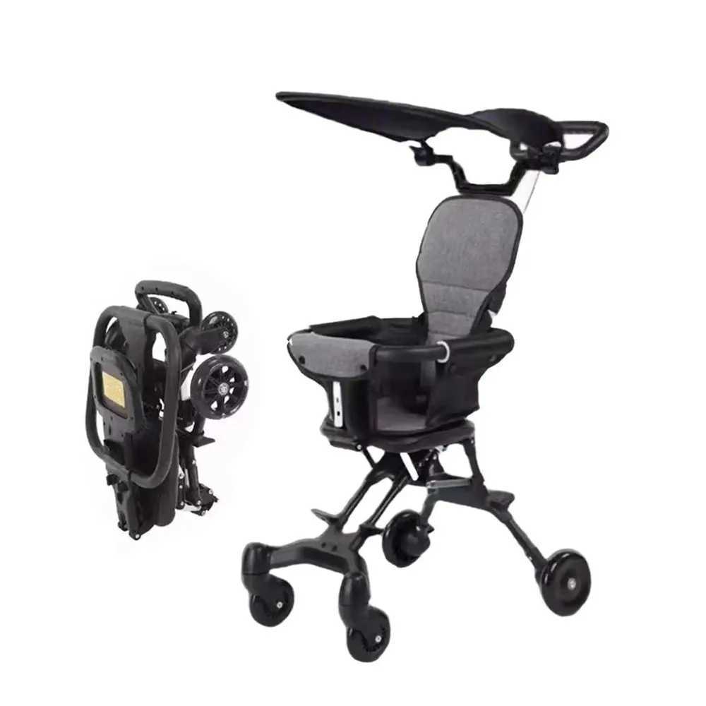 Travel Stroller Multipurpose Lightweight with Canopy Adjustable Portable Foldable Stroller for Park Trips Travel AirplaneXJ250623