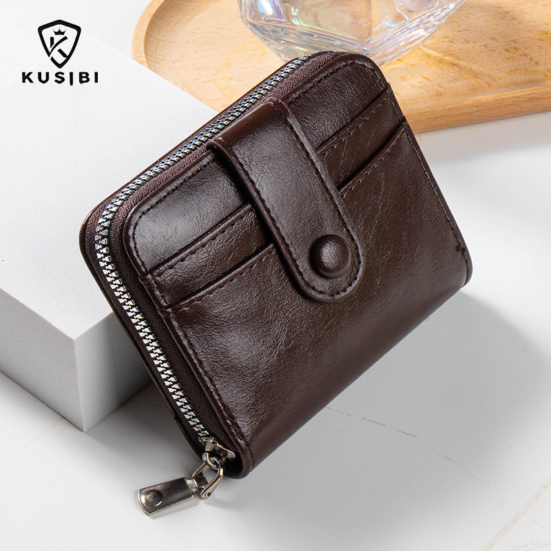 Free Shipping Luxury Fashion Multi-card Slot Designer Wallet Unisex Zipper Coin Purse Card Holder Bag In Stock Storage Bag