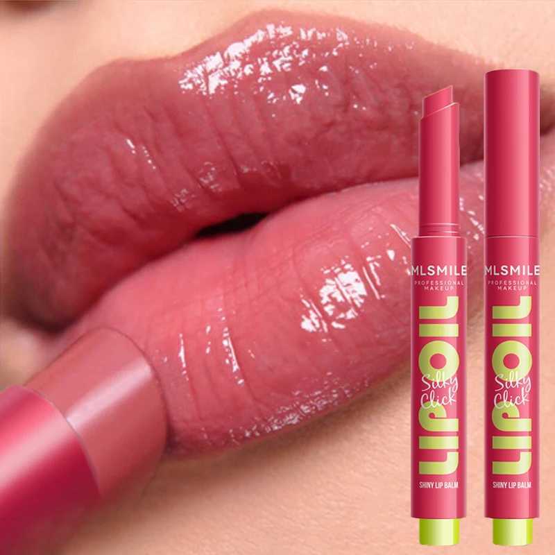 Jelly Solid Lip Gloss Makeup Hydrating Mirror Red Brown Lipstick Clear Moisturizing Lip Tint Nature Nude Lipstick Pen Cosmetics XJ250623