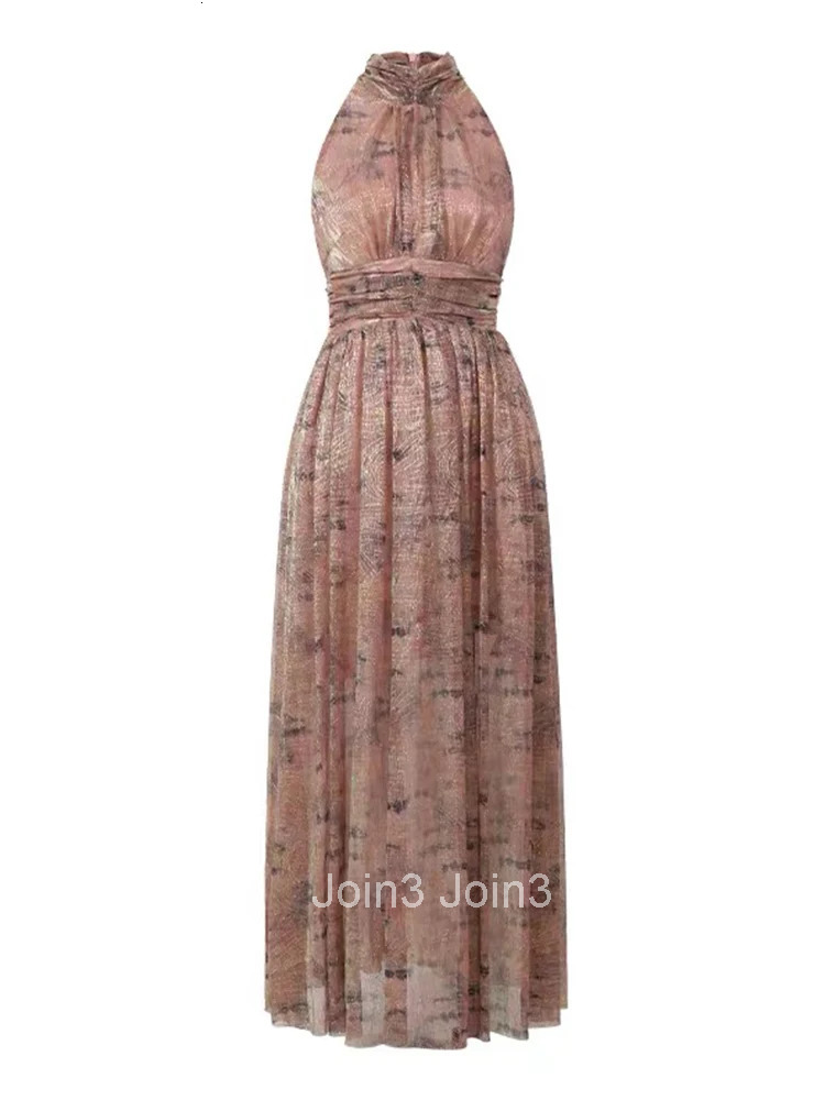 French Romance Sparkly Vacation Gown Evening Dress Women Clothes Elegant Sexy Halter Corset A-Line Long Robe Party Prom Vestidos