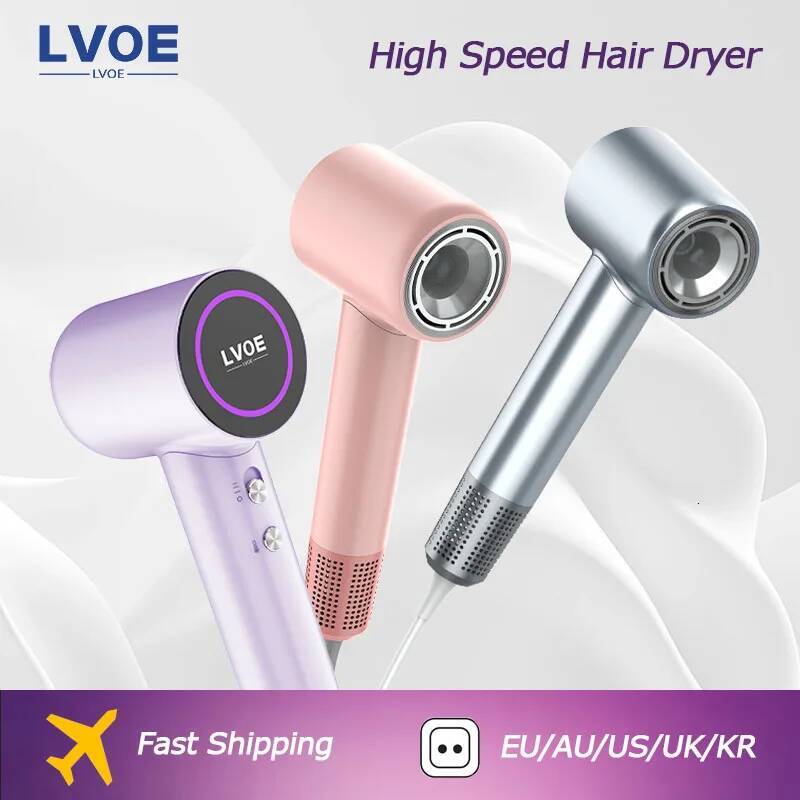 Super High Speed Negative Ion 220V Professional Home Temperature Control Multi-Mode Unique Design Hair Dryer
