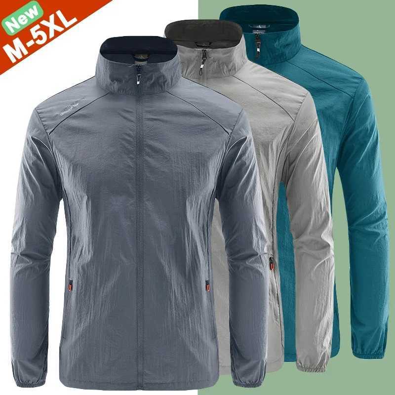 Summer Jackets Men Windbreaker Coats Male Sunscreen Clothing Traveling Camping Jacket Ultrathin Cycling Fishing Tops Hiking Wear W250623