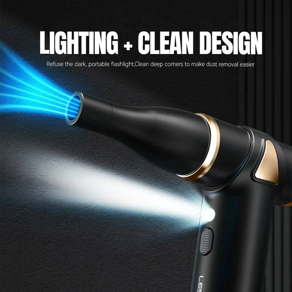 New Multifunctional Outdoor Portable Wireless Charging High Speed Hair Dryer Barbecue Carbon Blowing Dust Removal