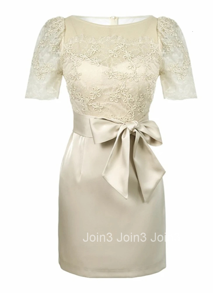 New Fashion Summer Short Dress Women Ladies Clothes Elegant Office Luxury Sweet Chic See Through O-Neck Slim Mini Mujer Vestidos