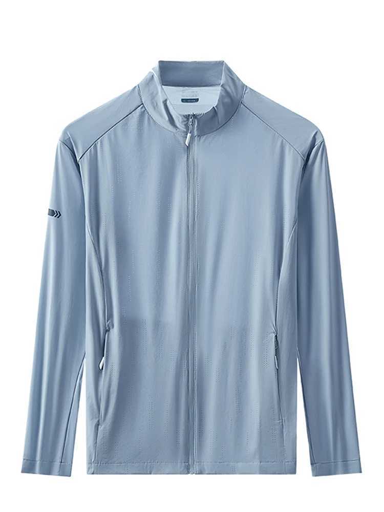 Summer Mens Jackets UV Blocking Skin Coats UPF40+ Sunscreen Outdoor Clothing Sun Protection Thin Windbreakers Big Size 8XL W250623