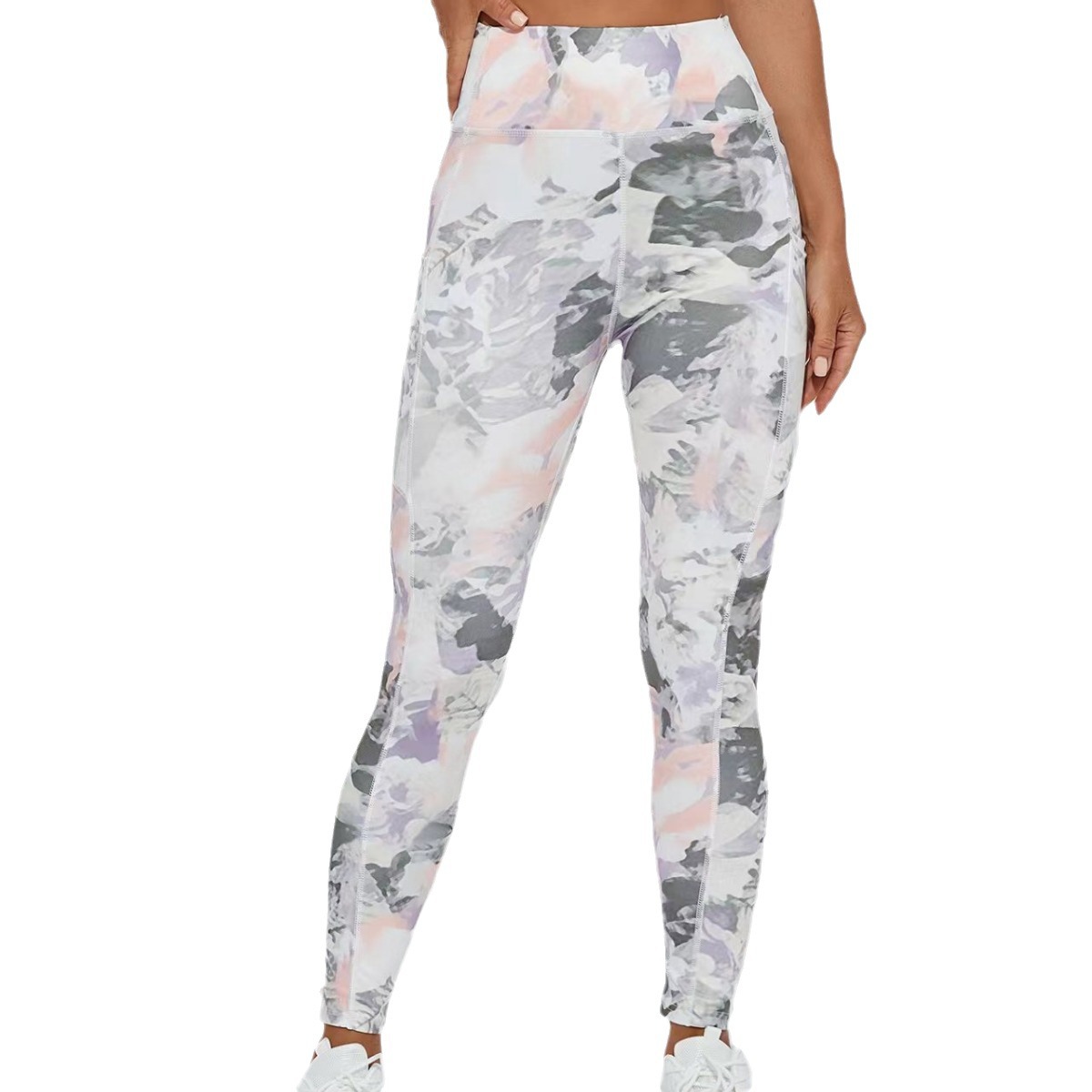 Athletic Inking Design Compression Jogging Capris Breathable & Form-Fitting