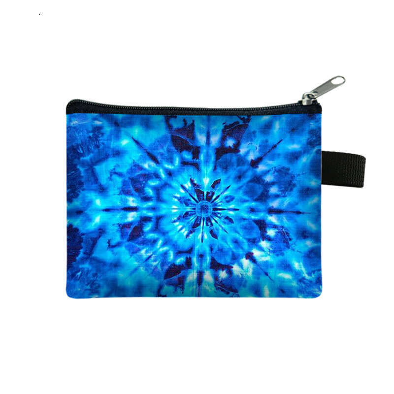 2025 New Mandala Purse for Children, Convenient Printed Coin Bag, Large Capacity Key Holder, ID Storage Bag