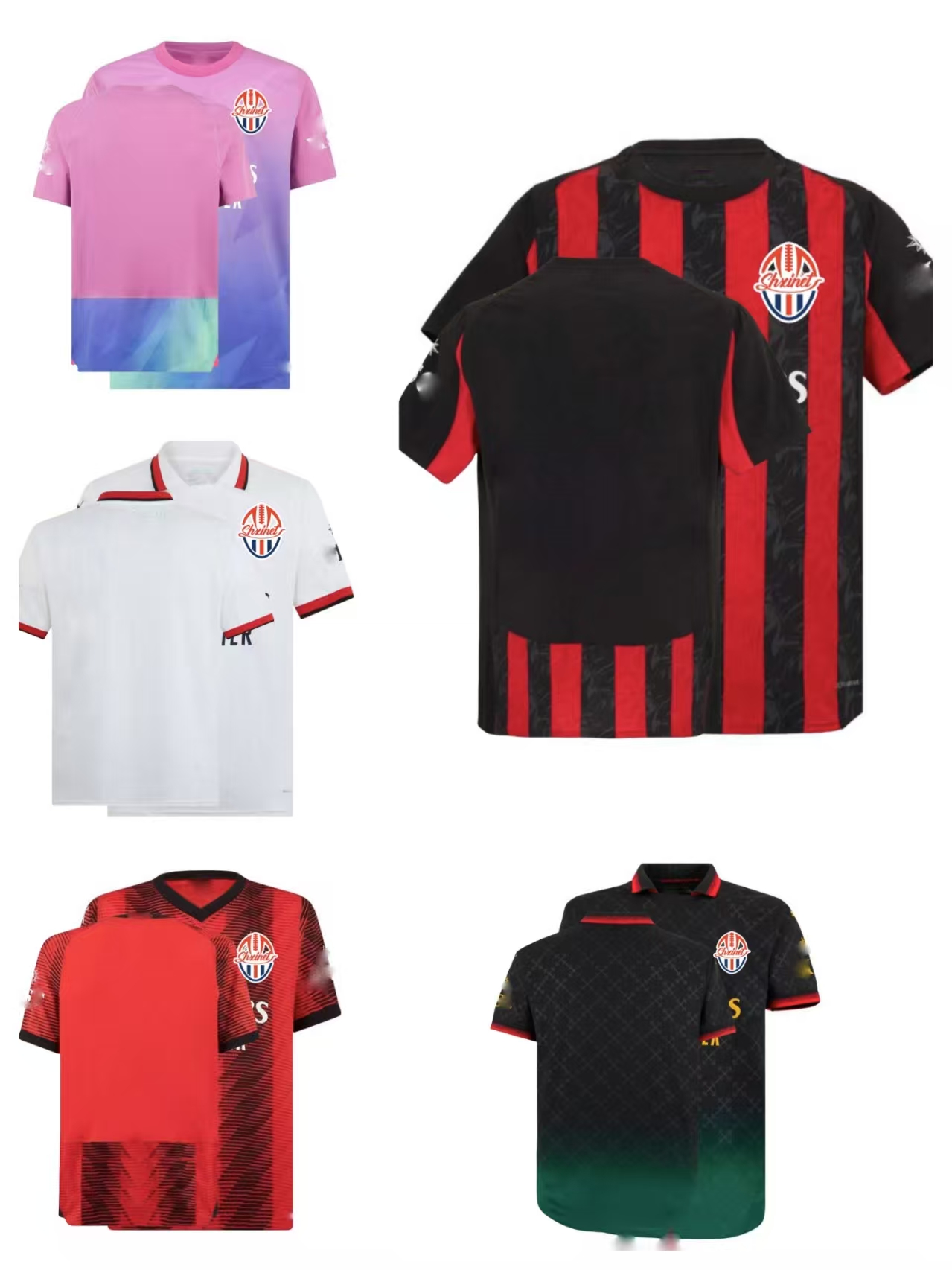 2526 season new soccer jersey 11 Ibe 22 Kaka adult short-sleeved soccer jersey 10 Leo 11 Pulisic children's training sports match breathable socc