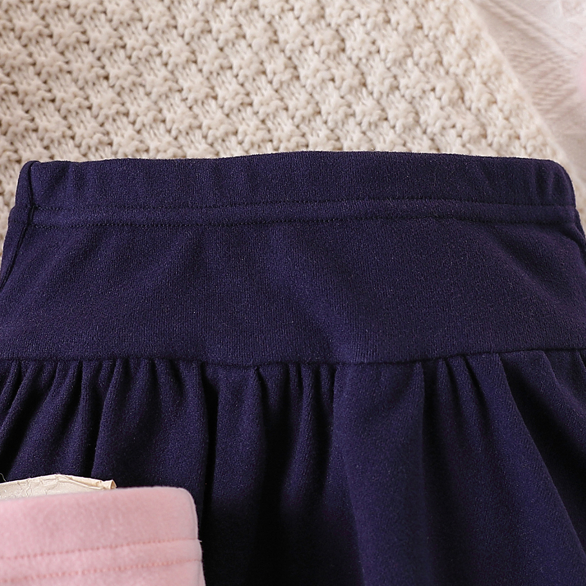 2-piece combination outfit pants skirt for baby girls, casual and cute, with a large skirt and elastic waistband, suitable for children's dance i