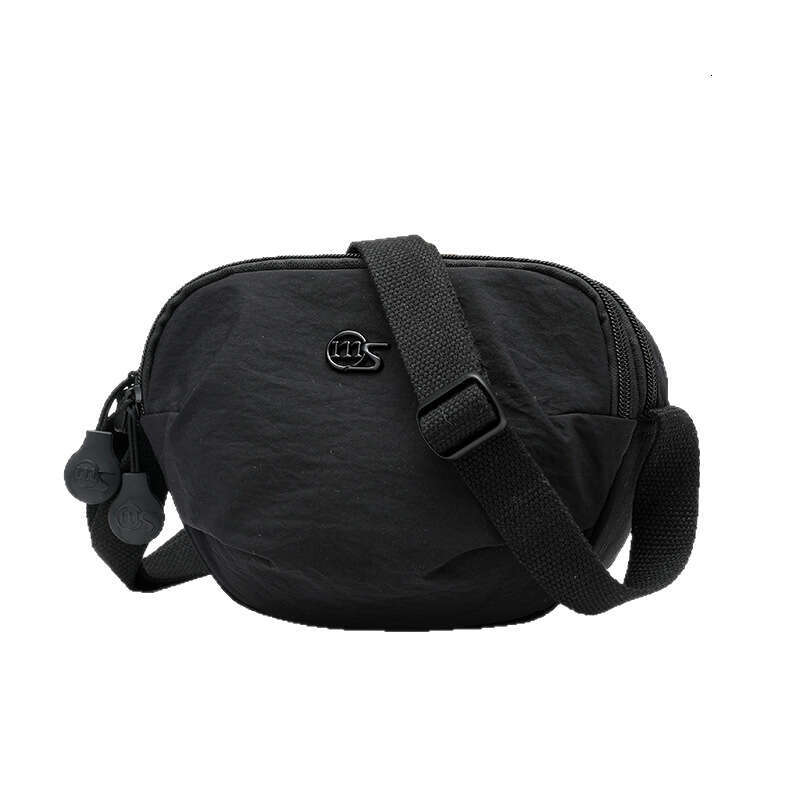2025 New Fashion Versatile Commuter Shoulder Simple Multi-Compartment Backpack High-Value Casual Solid Color Crossbody Bag