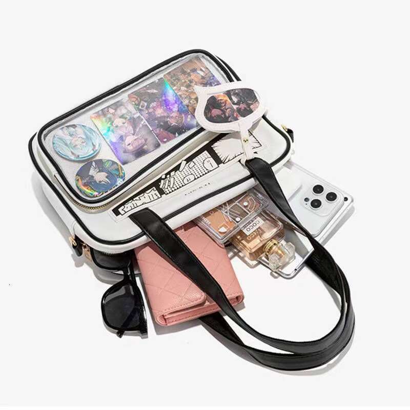 Small Capacity Pain Casual Student Uniform Bag for Girls Anime Style Daily Crossbody Shoulder Handbag
