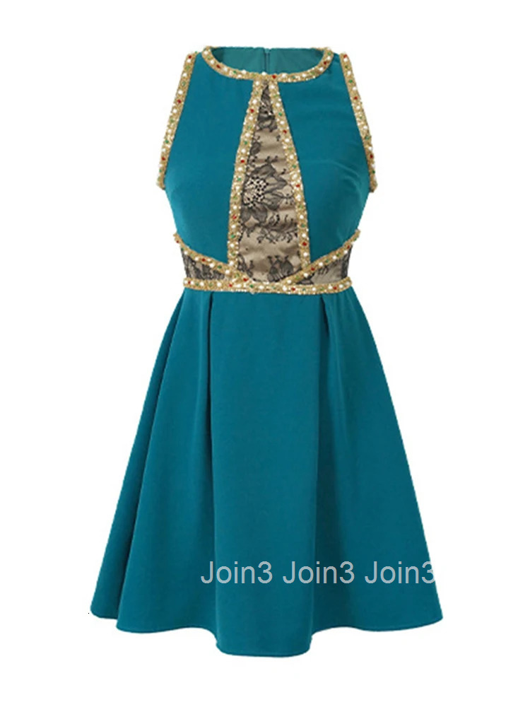 Fashion Summer Short Evening Dress Women Elegant Luxury Chic Sexy Sleeveless Slim A-Line Mini Party Prom Birthday Mujer Vestidos