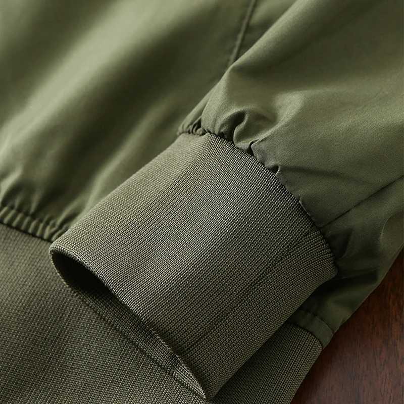 American Leisure Waterproof Breathable Coats Mens Clothing Spring Autumn New Fashion Jacket Thin Loose Green Baseball Uniform W250623