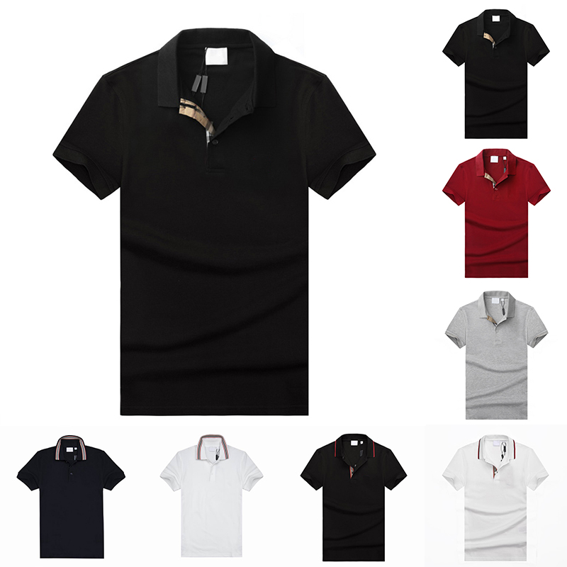 Mens Polos Designer Shirts Clothing Cotton Short Sleeve Business Fashion Tops T Shirt Casual Breathable Polo Clothes Summer