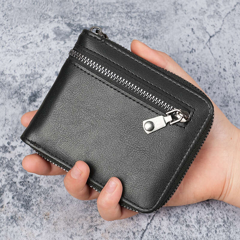 New Men's Large Capacity Multi-Card Slot with Pocket Fashion Card Holder Wallet Coin Purse