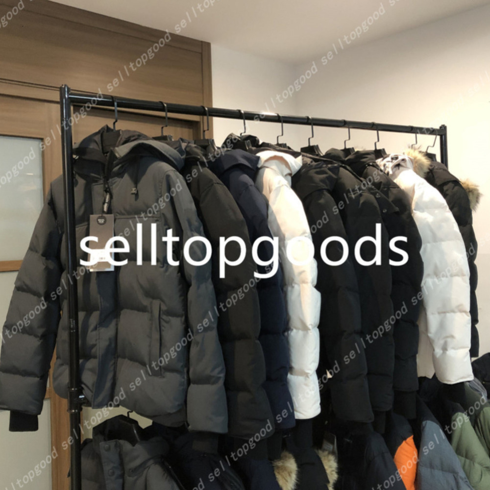 Coat Canada goose Mens Down Jackets Outdoor winter jacket Hooded keep warm down Canadia gooes Coat Parka doudoune homme XS-3XL 05