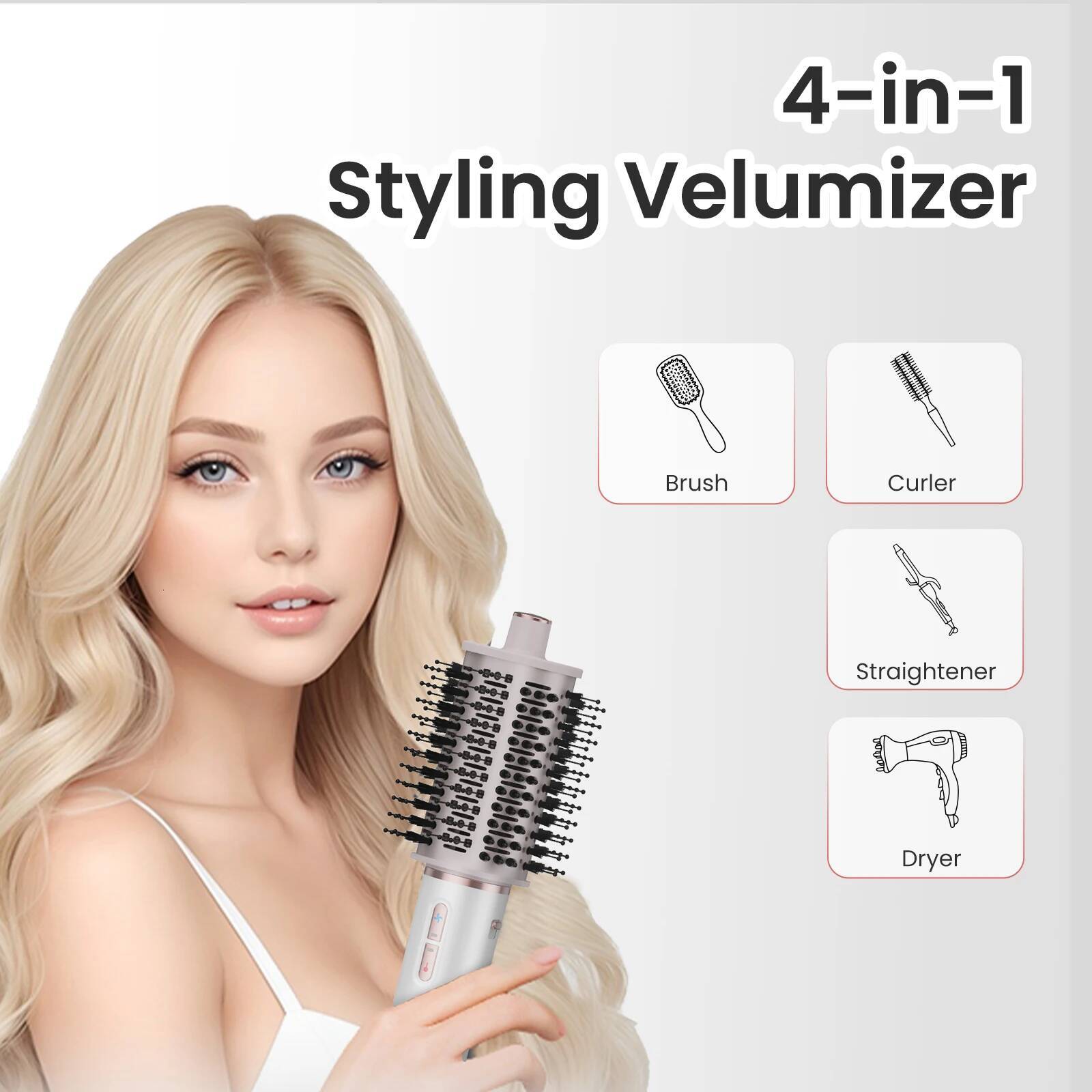 MAXGROOM High-Speed 110000 RPM Fast Dry Hair Care Styling Blow Dryer Brush Negative Ion HairDryer Multi Styler