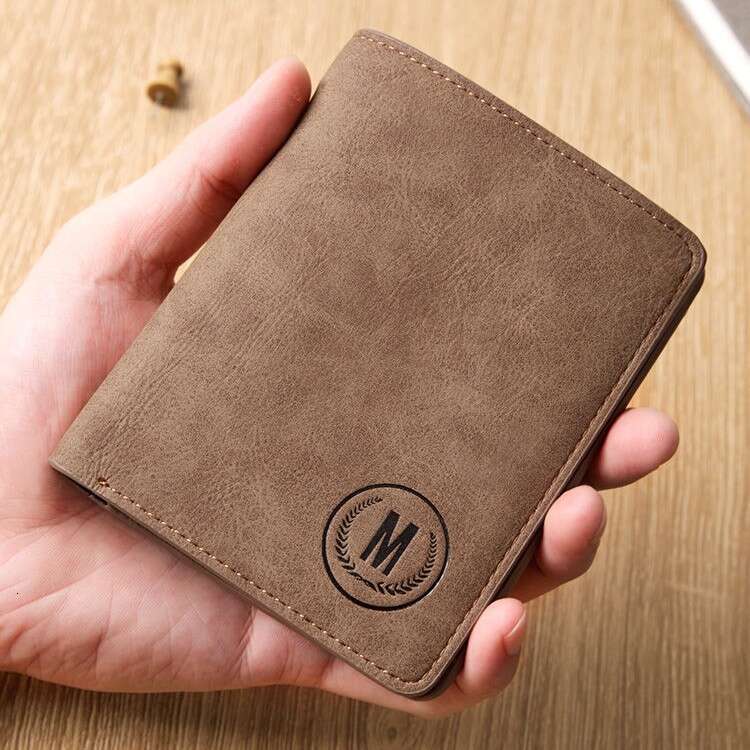 Premium Minimalist Wallet for Men, Short Style, Niche Design, 2025 New Model, Multiple Slots, Men's Coin Purse, Card Holder, Trendy