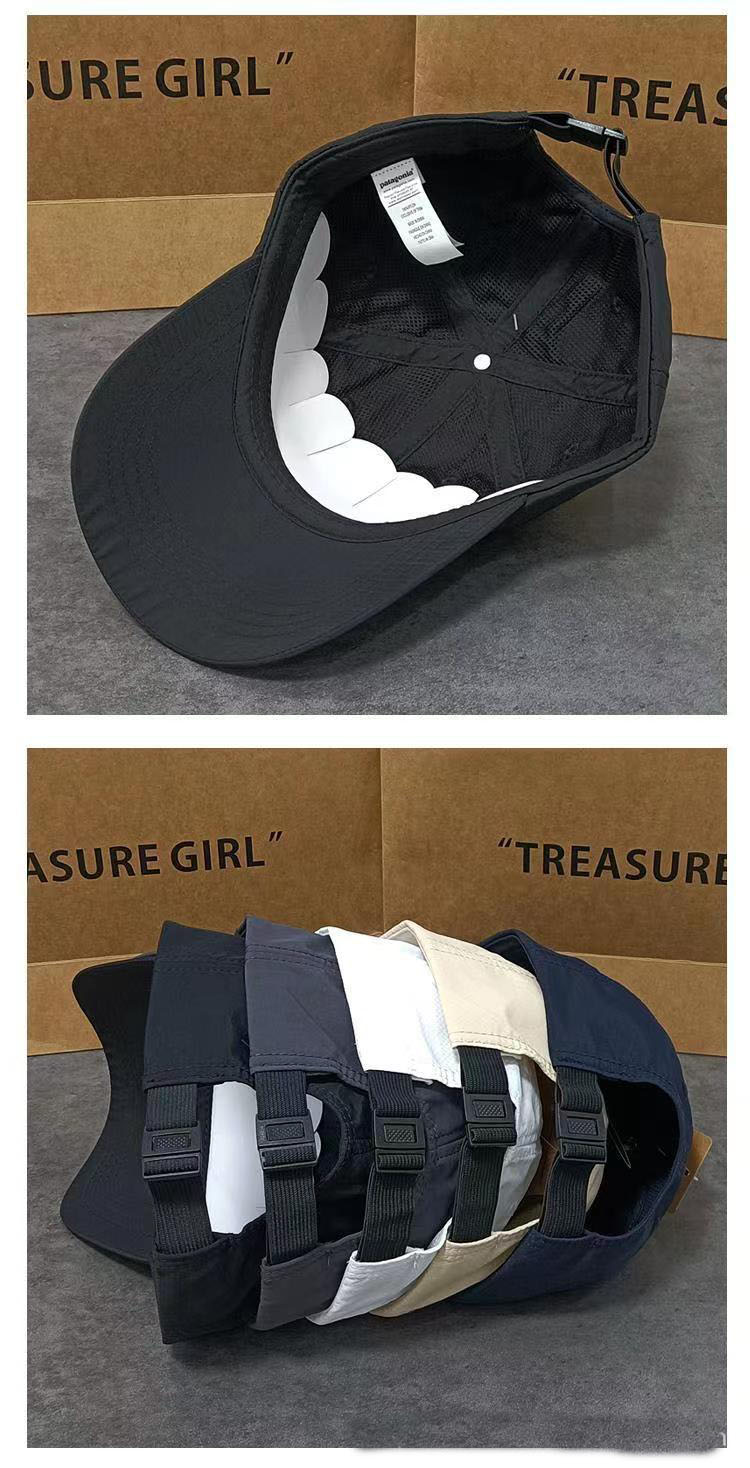 Luxury Designer Trendy Brand for woman Quick-Dry Unisex Baseball Cap - Sun Protection Waterproof Duckbill Hat For Outdoor Running & Sports Free Shippi