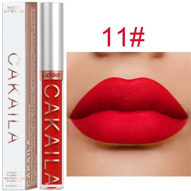18 Colors Matte Lipgloss Wholesale Cheap Liquid Lipstick Makeup Lip Color Batom Long Lasting Sexy Red Pink Nude Lip Gloss Bulk XJ250623