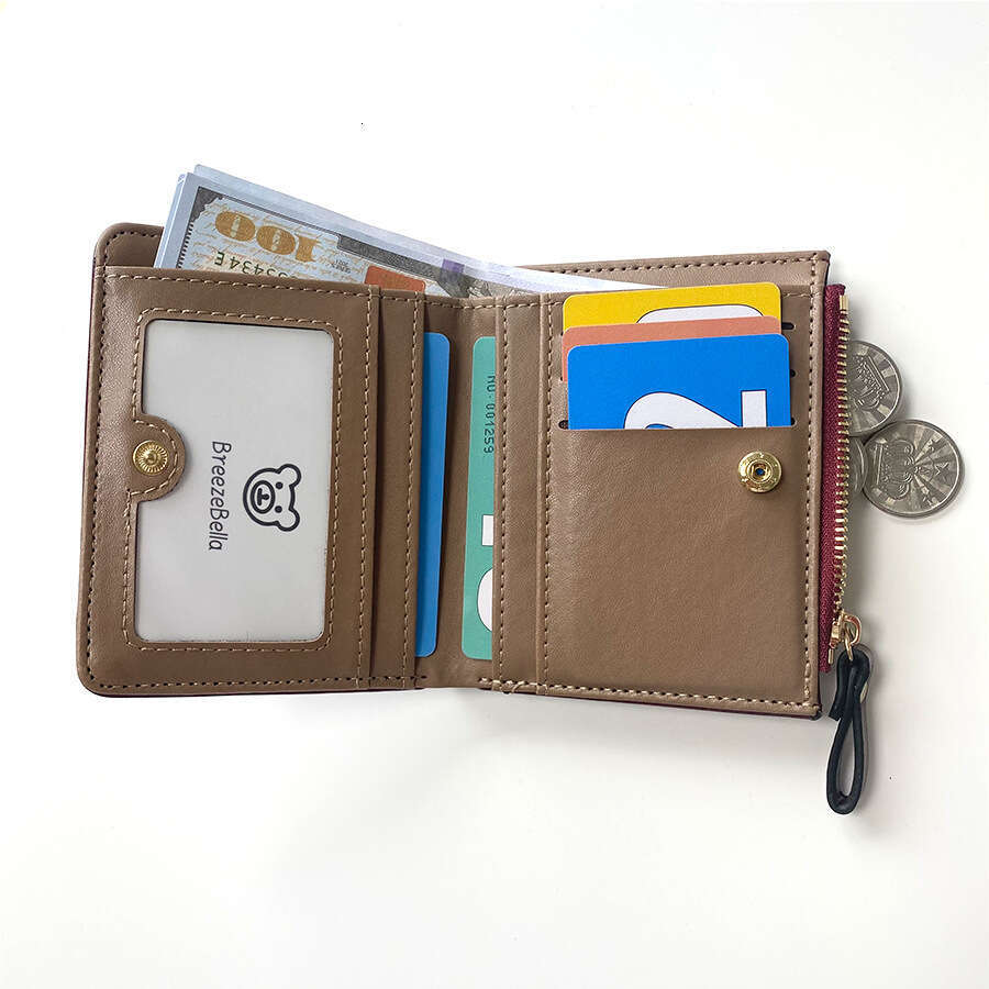 2025 Fashion Women's INS Style Small Wallet for Women High-end Short Multi-functional Coin Purse