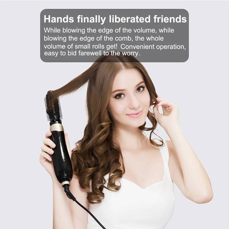 High quality Leafless profession salon styling devices anion 4 in1 hot Hair straightener multifunction hair dryer