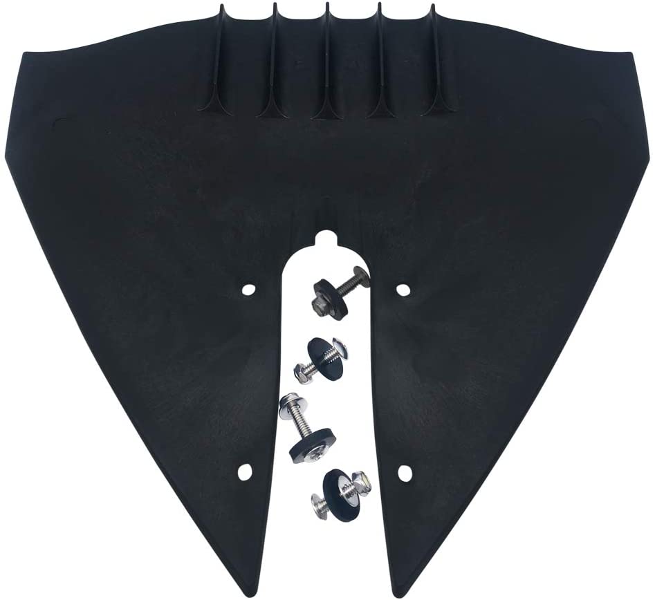 Marine hydrofoil stabilizer with hydrofoil blades suitable for engines ranging from 8 horsepower to 40 horsepower