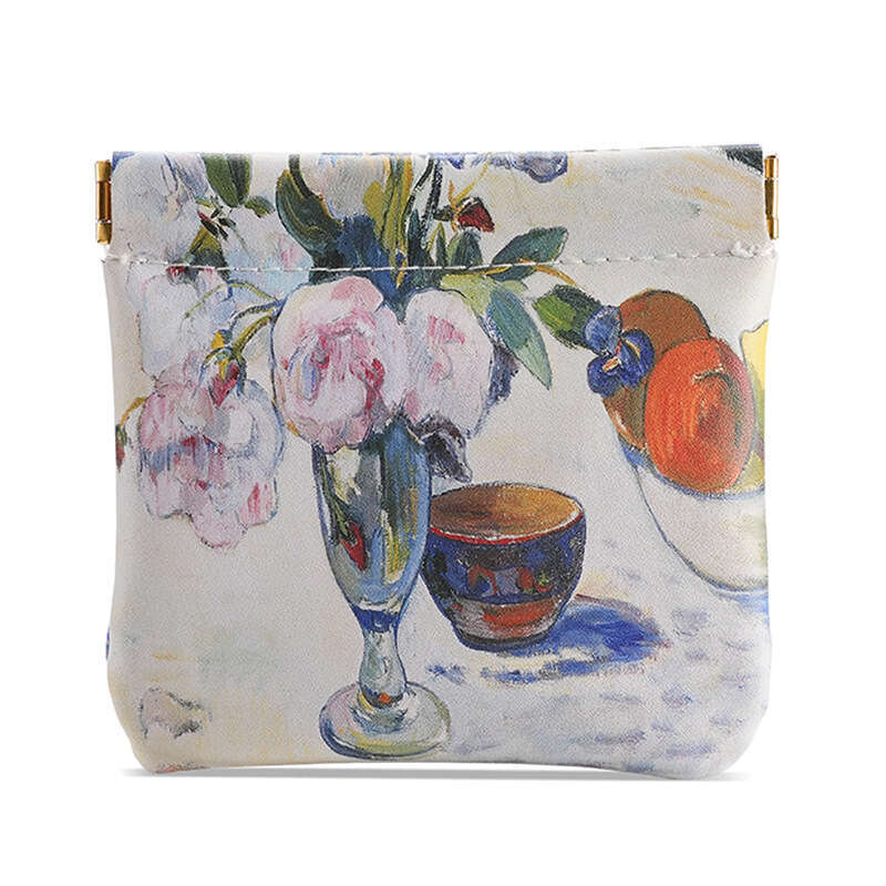 Mini Key Coin Purse Outdoor Storage Small Bag Cosmetics Fragment Print Lipstick Portable