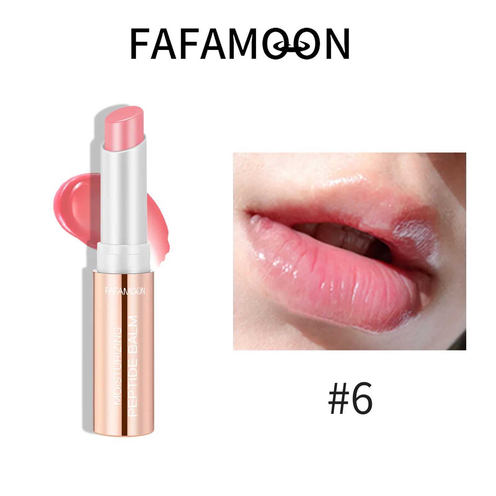 FAFAMOON 6-color moisturizing and nourishing lipstick repair and color development anti-dry cracked lipstickXJ250623