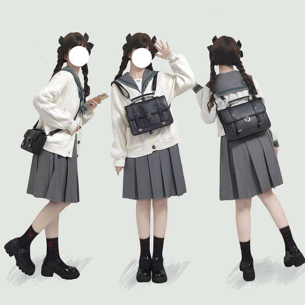 Hot Selling Japan Style Retro High Quality Lolita JK Backpack Shoulderbags Girl Messenger Bags Briefcase Handbags Designer Bags