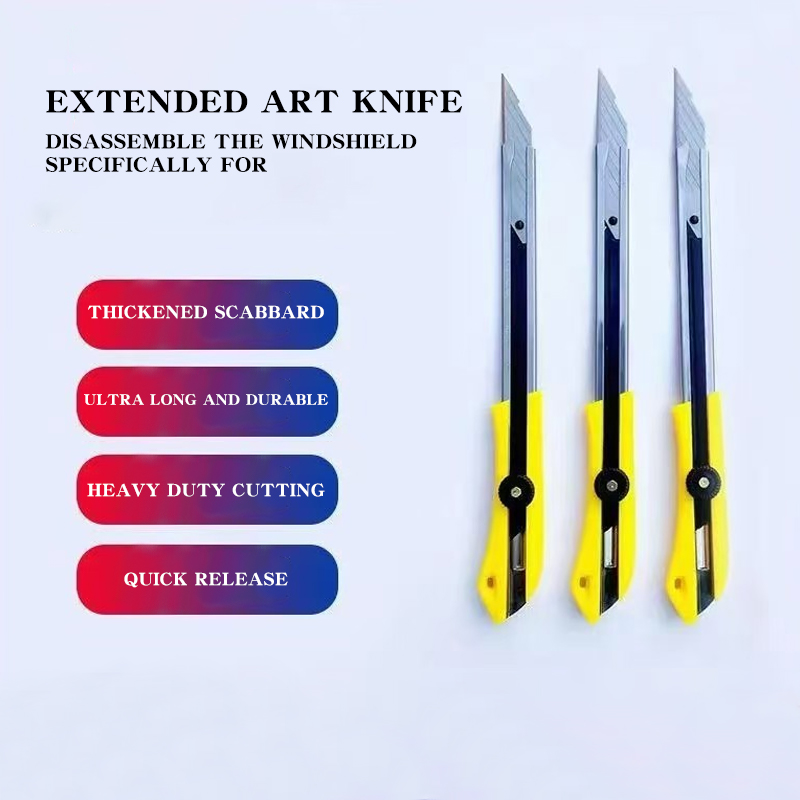 Car Windshield Disassembly Tool Extended Art Knife New Art Knife Long Handle Wallpaper Knife Extended Edition