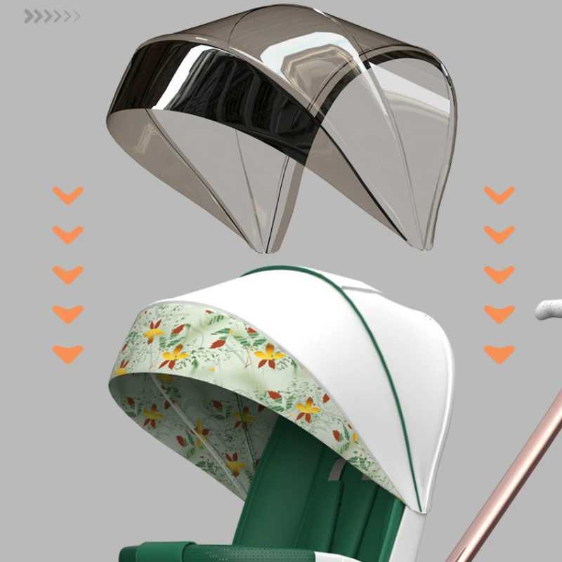 Baby Stroller Foldable Travel Carriage Cart Lightweight Stroller Children Four-Wheel Cart Portable carriers and strollers XJ250623